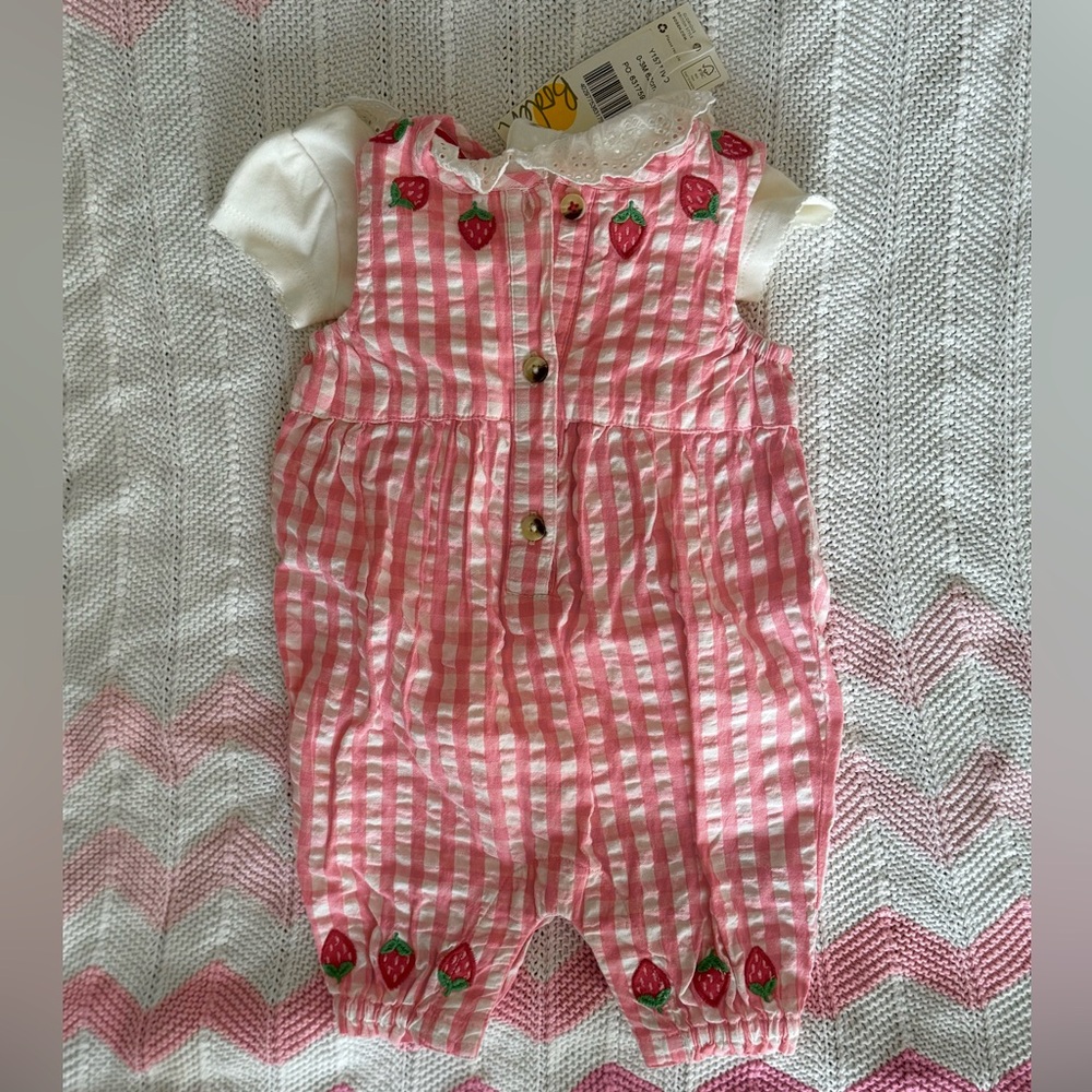 NWT 2 piece Mini Boden romper set